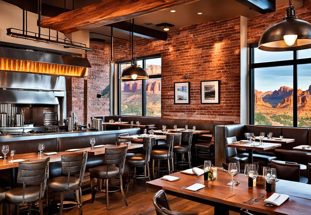 The Hudson Sedona: Industrial Chic Meets American Cuisine